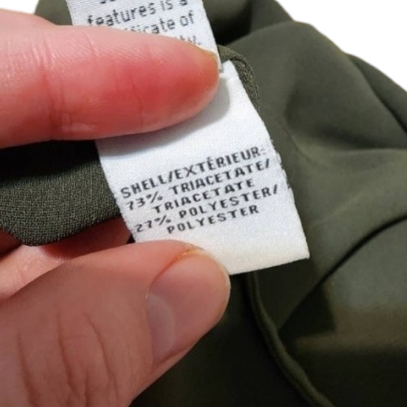 Diane Von Furstenberg Olive Green Agness Dress size 0 - Picture 15 of 16